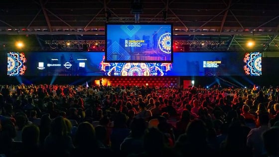 Audience at the Festival Stage