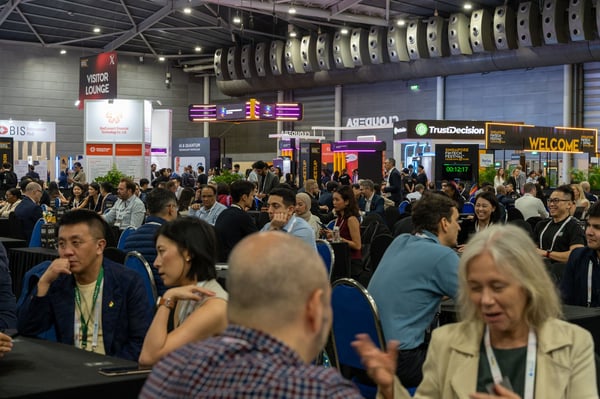Delegates in one-to-one meetings at SFF MeetUp